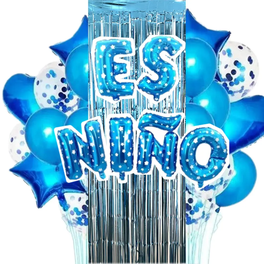 Kit Set De Decoración Es Niño