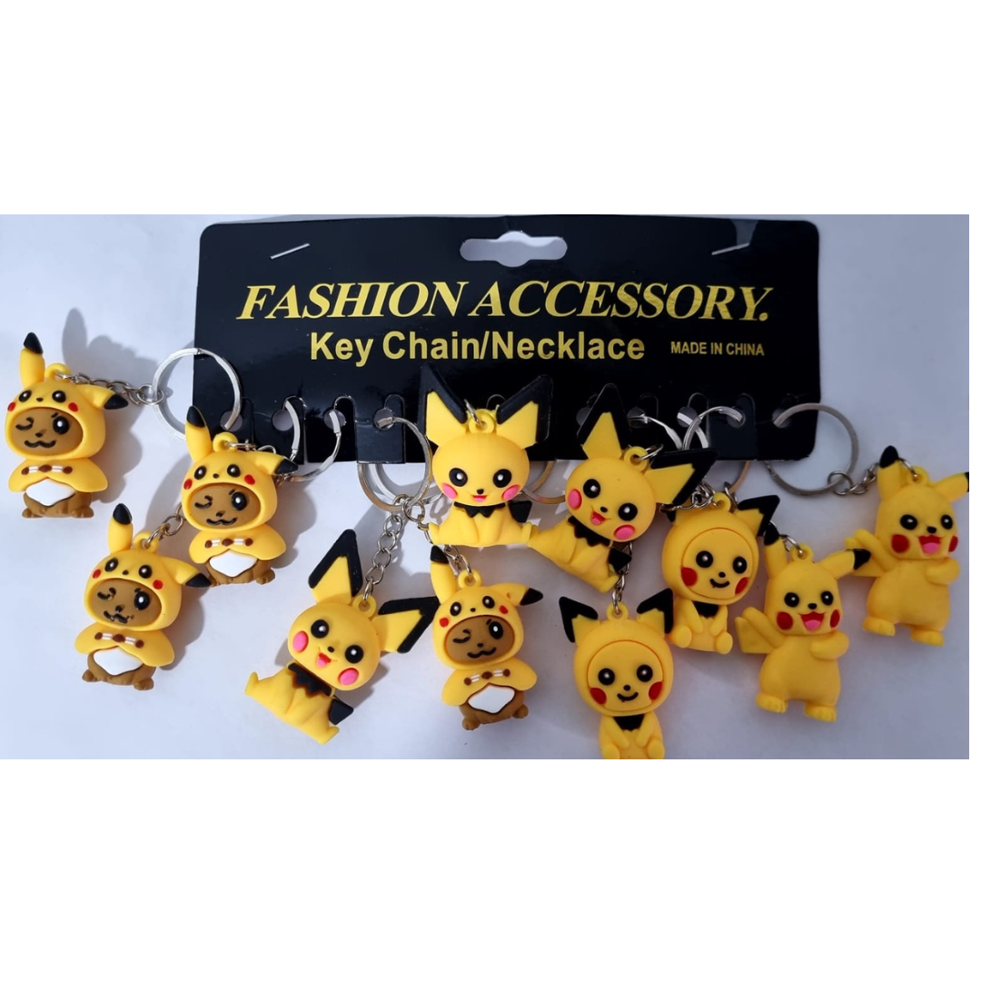 Pack 12 Llaveros Pikachu