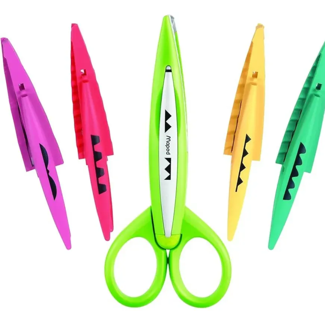 Tijera Escolar De Picos Surtidos