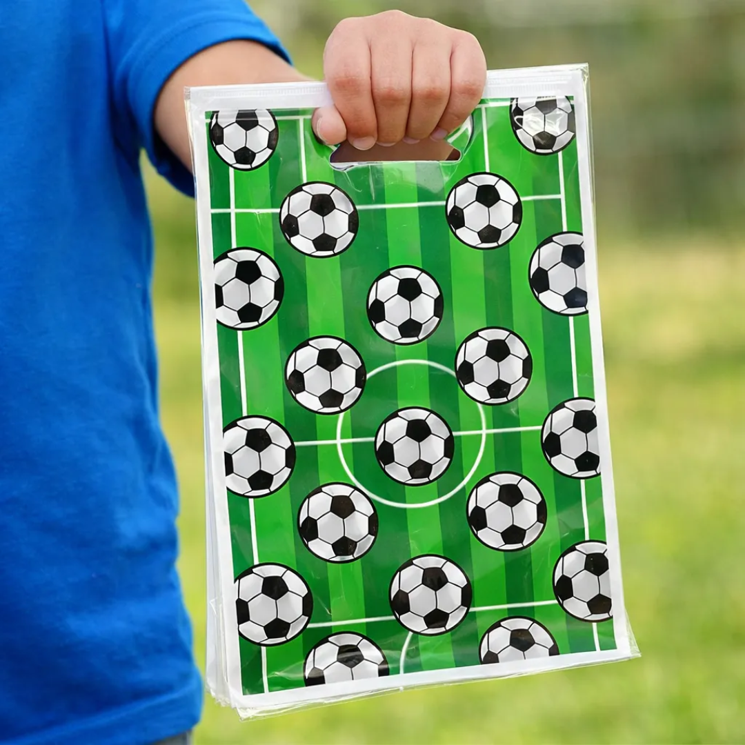 Bolsas Plásticas Para Sorpresitas Futbol Pelota x10