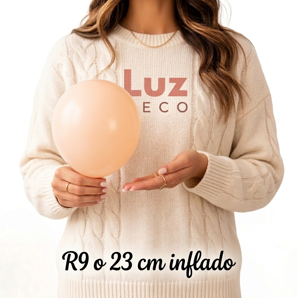 Globo de Latex R9 x 25Und Colores Pastel