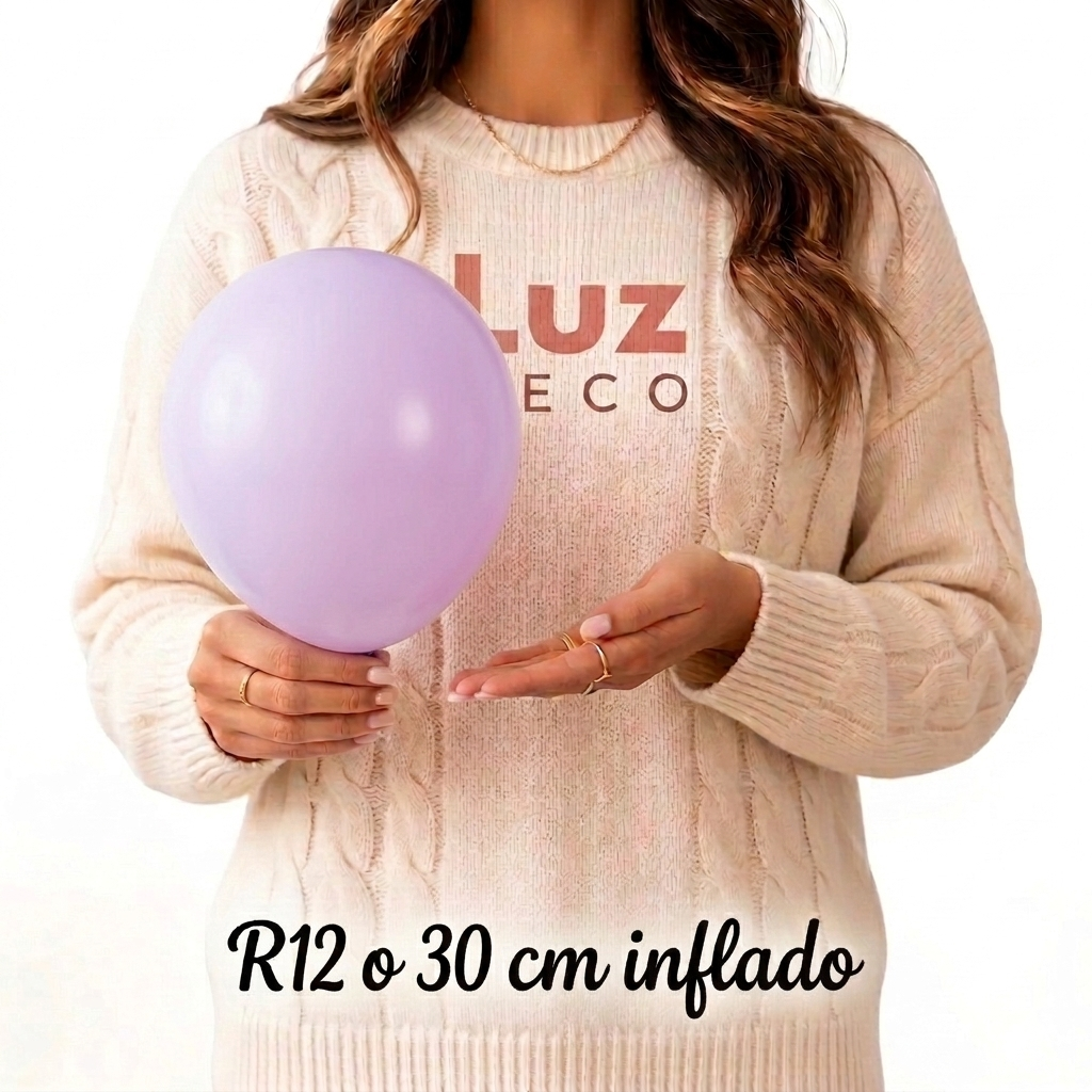 Globo de Latex R12 x 10Und Colores Pastel