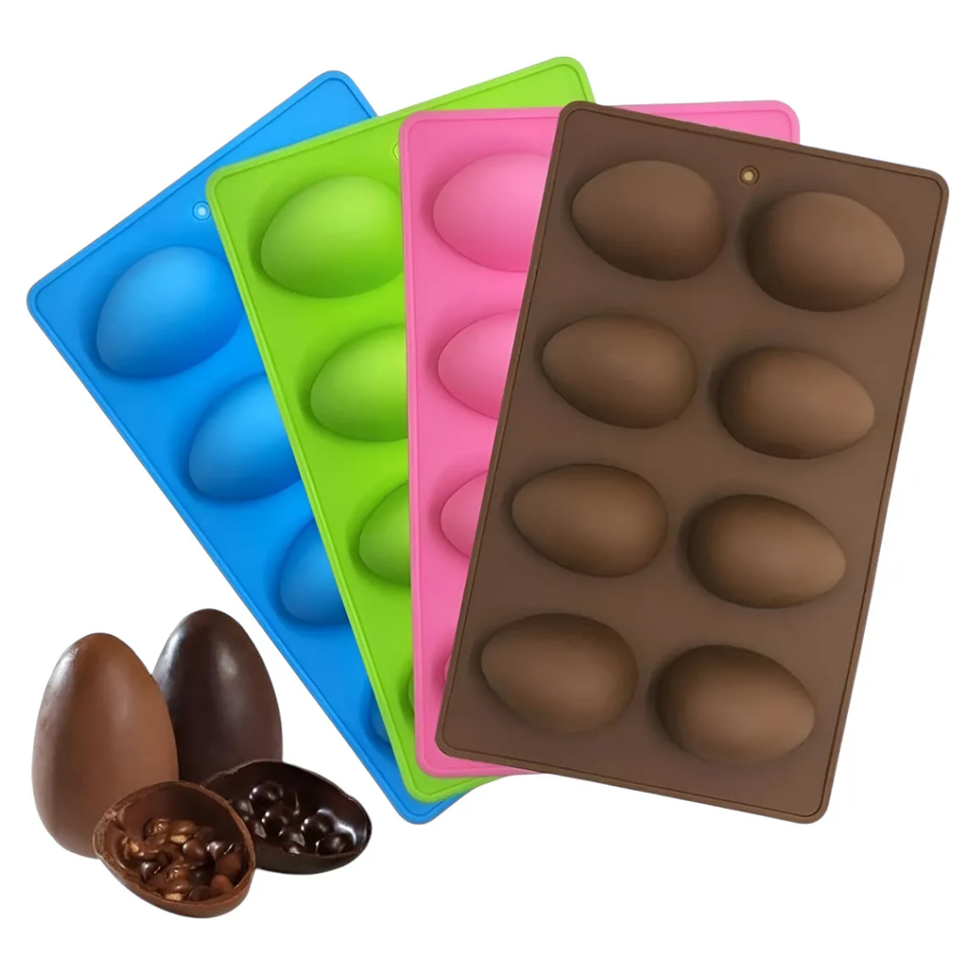Molde De Silicona De Formas De Huevos Para Pascuas