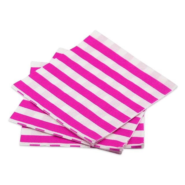 Servilletas de Papel A Rayas