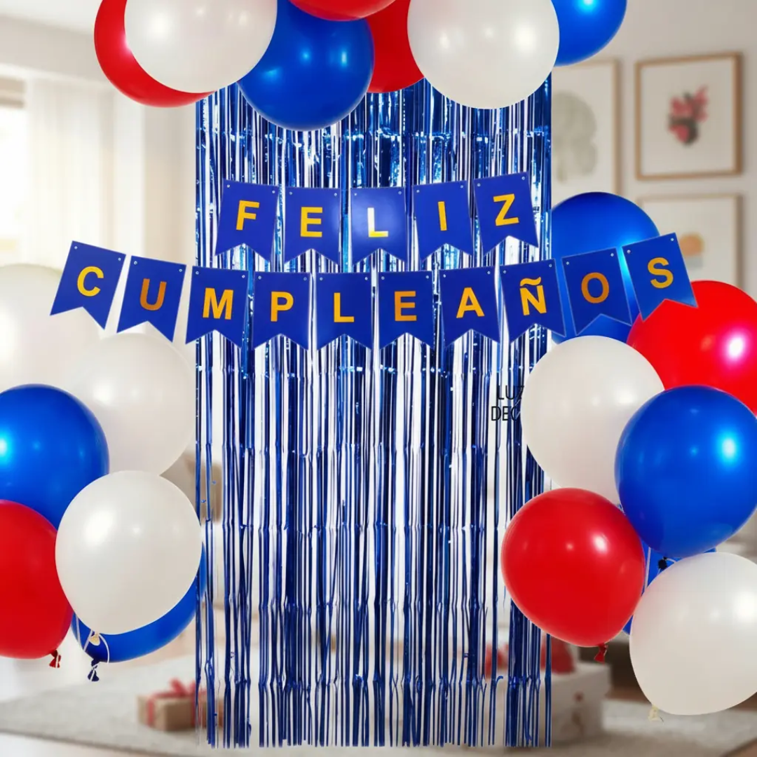 Set Kit Feliz Cumpleaños Colores de Nacional