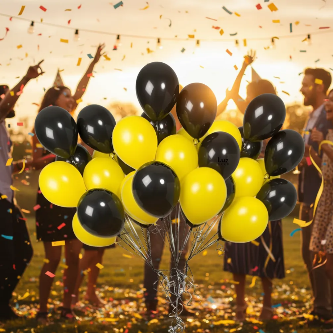 Set Kit De Globos De Peñarol 50 Unidades