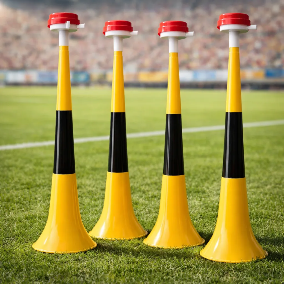 Cornetas Plásticas 60cm De Peñarol x4