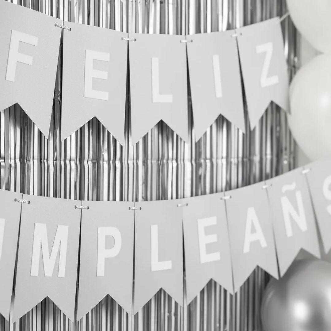 Kit Set De Globos Y Feliz Cumpleaños 52 Piezas - Imagen 3