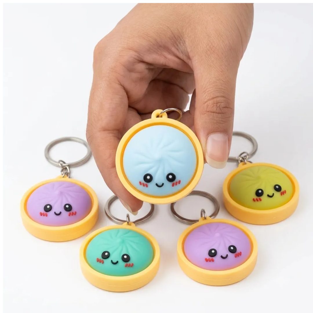 Llavero De Dumpling Multicolor X12 Und