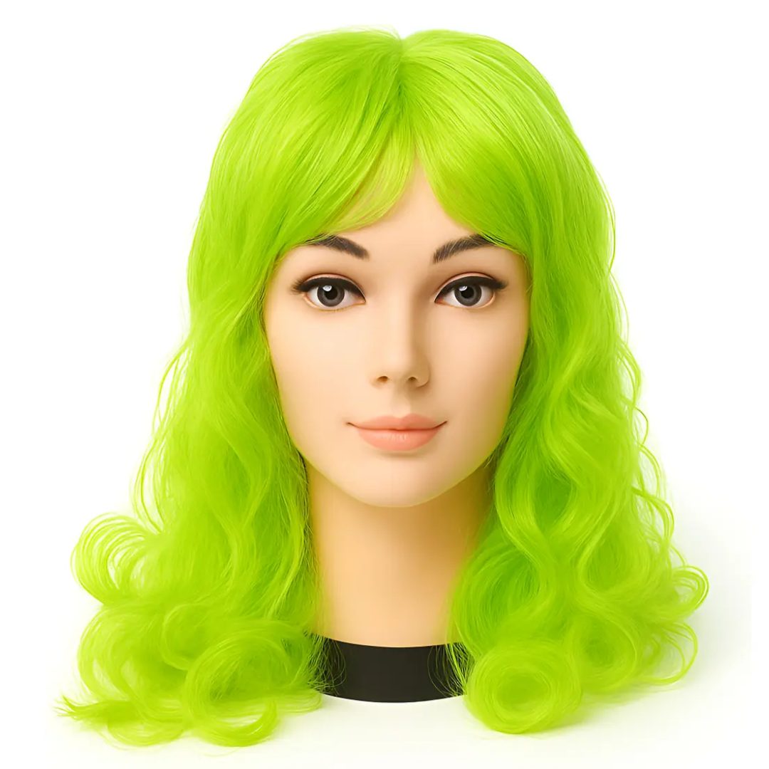 Peluca Larga Con Ondas