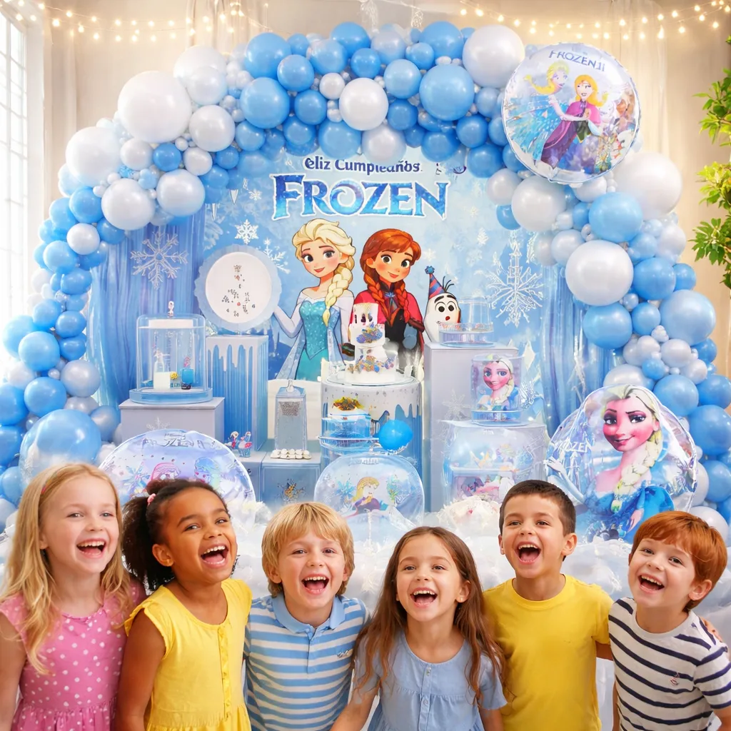 Kit De Globos Frozen