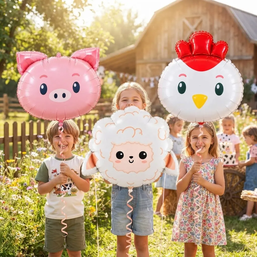Set Globos Granja