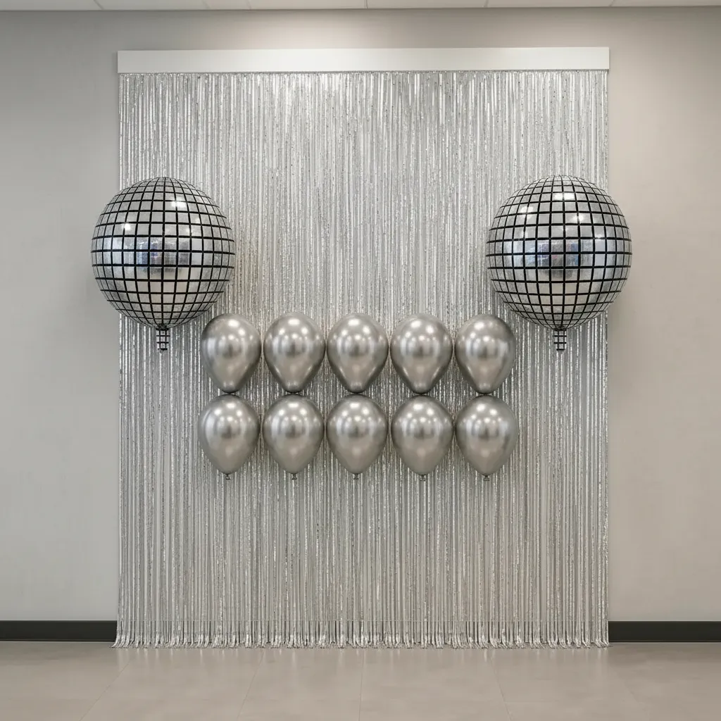 Kit Nostalgia Globos Disco